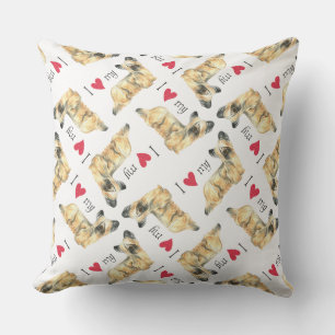 Cojín Decorativo Amo mi Skye Terrier