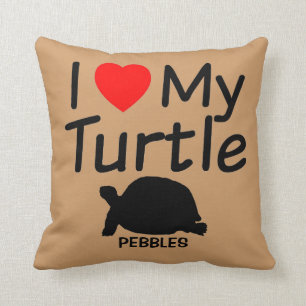 Cojín Decorativo Amo Mi Tortuga