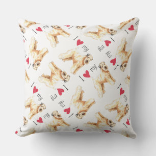 Cojín Decorativo Amo mi Wheaten