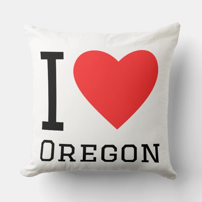 Cojín Decorativo Amo Oregon (Anverso)