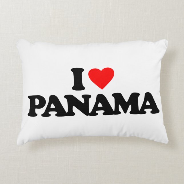 COJÍN DECORATIVO AMO PANAMÁ (Anverso)