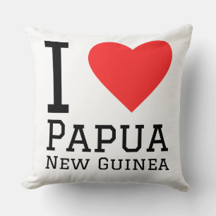 Cojín Decorativo Amo Papua Nueva Guinea
