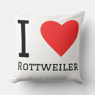 Cojín Decorativo Amo Rottweiler
