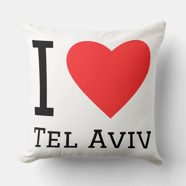 Cojín Decorativo Amo Tel Aviv (Anverso)
