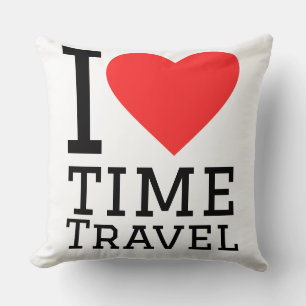 Cojín Decorativo Amo viajar en el tiempo