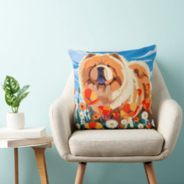 Cojín Decorativo AMONG THE POPPIES Chow