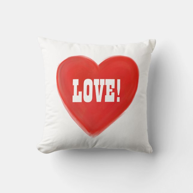 COJÍN DECORATIVO AMOR! (Anverso)