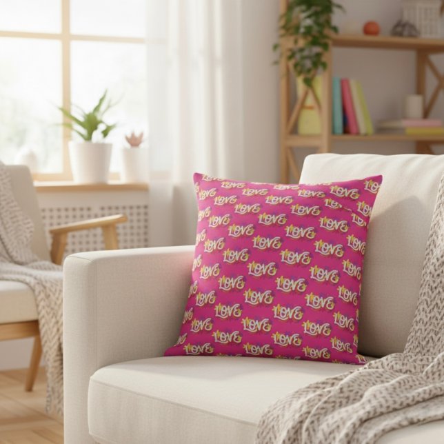 COJÍN DECORATIVO AMOR (Subido por el creador)