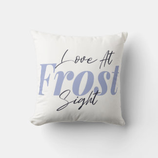 Cojín Decorativo Amor a la vista del hielo