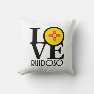 Cojín Decorativo AMOR A Ruidoso Nuevo México