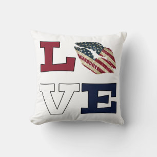 Cojín Decorativo Amor americano