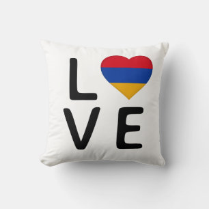 Cojín Decorativo Amor - Bandera de Armenia