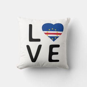 Cojín Decorativo Amor - Bandera de Cabo Verde
