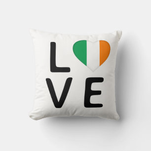 Cojín Decorativo Amor - Bandera de Irlanda