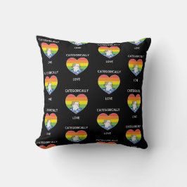 Cojín Decorativo Amor categórico