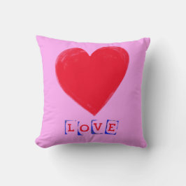 Cojín Decorativo Amor con un regalo de San Valentín