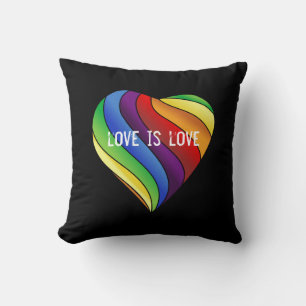 Cojín Decorativo amor de arco iris