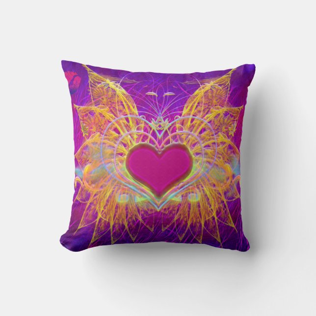 Cojín Decorativo Amor de hadas (Anverso)