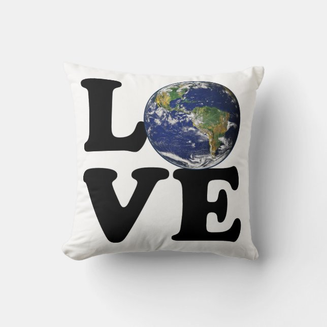 Cojín Decorativo Amor de la Tierra (Anverso)