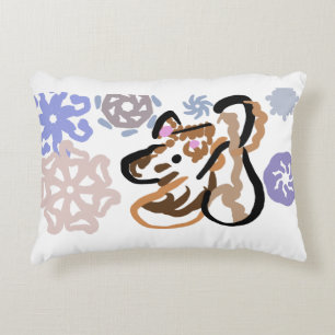 Cojín Decorativo Amor de lobo en invierno