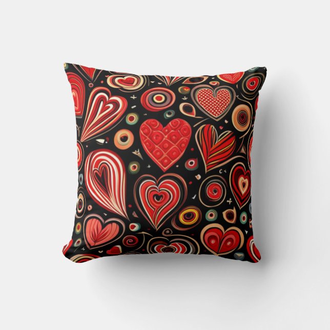 Cojín Decorativo Amor de Noche (Anverso)