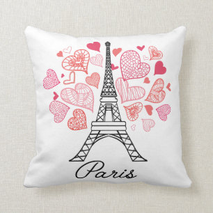 Cojín Decorativo Amor de París, Francia