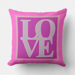 Cojín Decorativo Amor doble femenino lindo y dulce