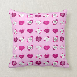 Cojín Decorativo Amor Elegante Moderno Popular Mejor Corazón