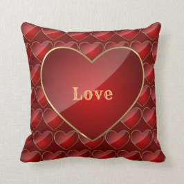 Cojín Decorativo Amor Elegante Moderno Popular Mejor Corazón