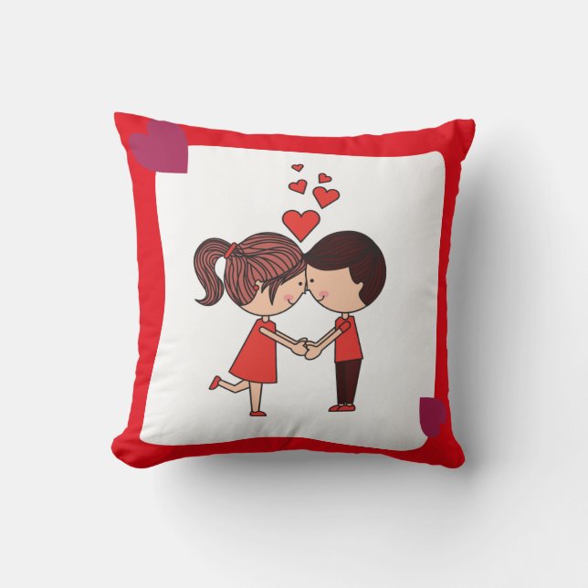Cojín Decorativo Amor en cada abrazo (Anverso)