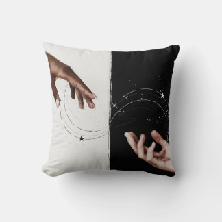 Cojín Decorativo Amor en escritura blanca con el lanzamiento de una