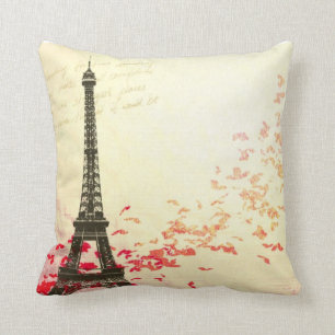 Cojín Decorativo Amor en París en la primavera