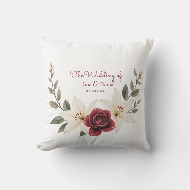 Cojín Decorativo Amor eterno (Anverso)