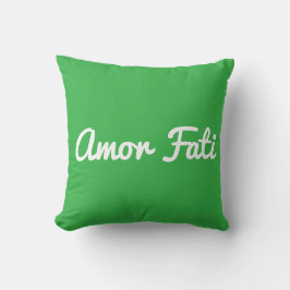 Cojín Decorativo Amor Fati Throw Pillow, Throw Pillow 16" x 16"