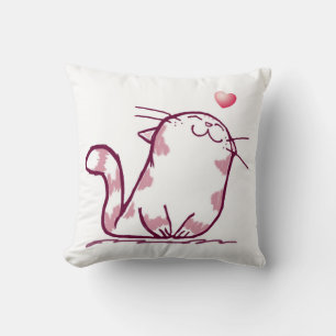 Cojín Decorativo Amor gatito
