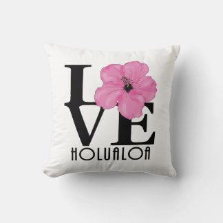 Cojín Decorativo AMOR Holualoa Hawaii Rosa