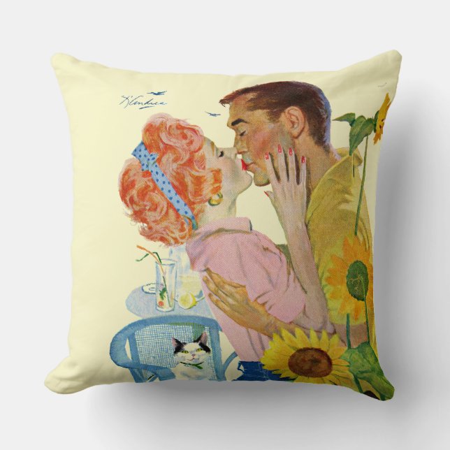 Cojín Decorativo Amor-Pegado (Anverso)