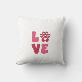 Cojín Decorativo Amor Personalizado Nombre Amante Perros