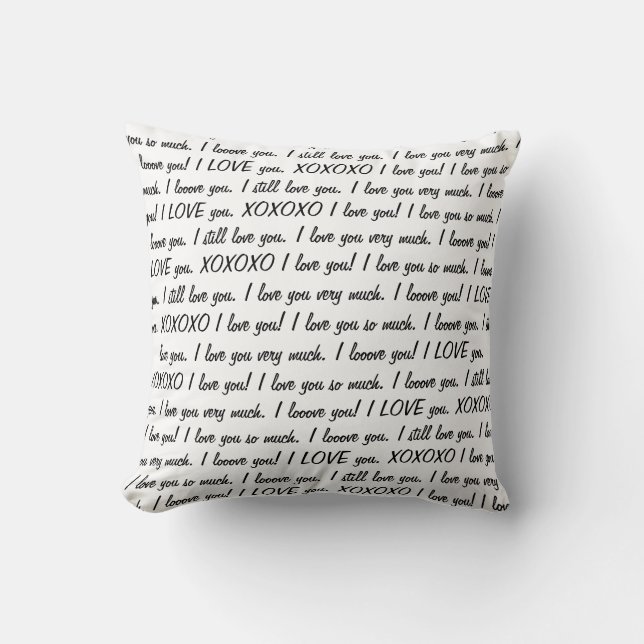Cojín Decorativo Amor Pillow (Anverso)