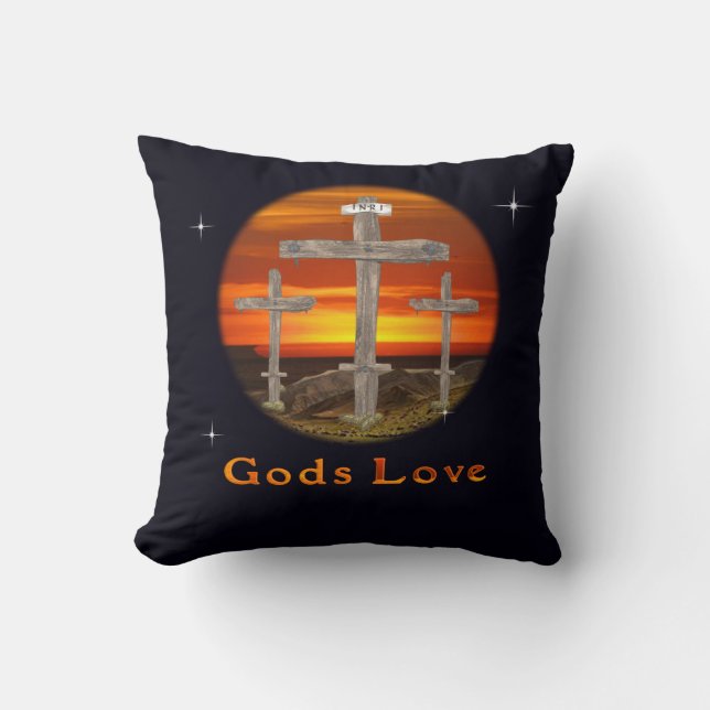 Cojín Decorativo Amor por los dioses (Anverso)