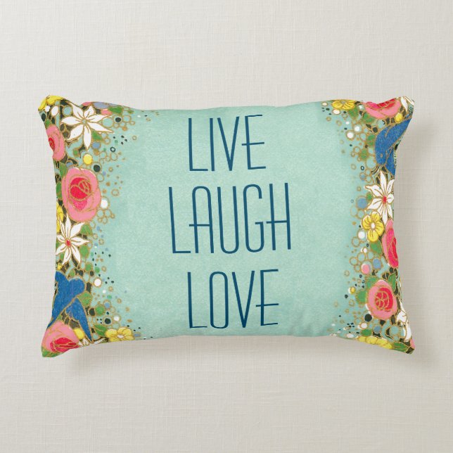 Cojín Decorativo Amor reír amor (Anverso)