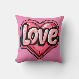 Cojín Decorativo Amor rosa