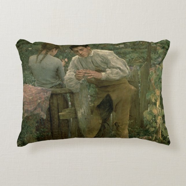 Cojín Decorativo Amor rural, 1882 (Anverso)