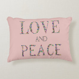 Cojín Decorativo Amor y paz