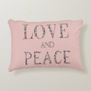 Cojín Decorativo Amor y paz