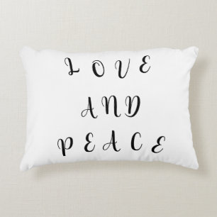 Cojín Decorativo Amor Y Paz Cuidados