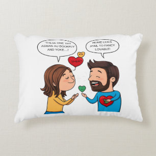 Cojín Decorativo Amor y romance - Especial del Día de San Valentín