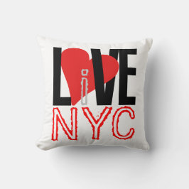 Cojín Decorativo Amor y Vida En El Pillow De Nueva York