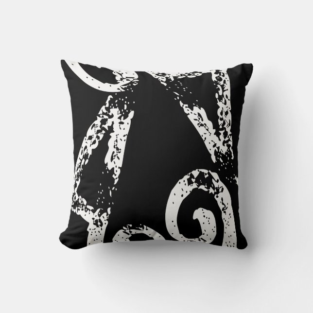 Cojín Decorativo Amora a arte abstracto (Anverso)