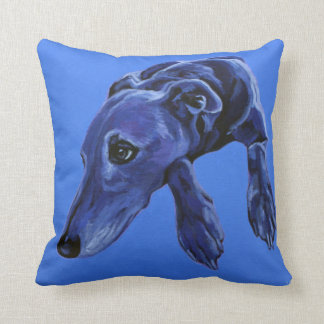 Cojín Decorativo Amortiguador azul del acechador